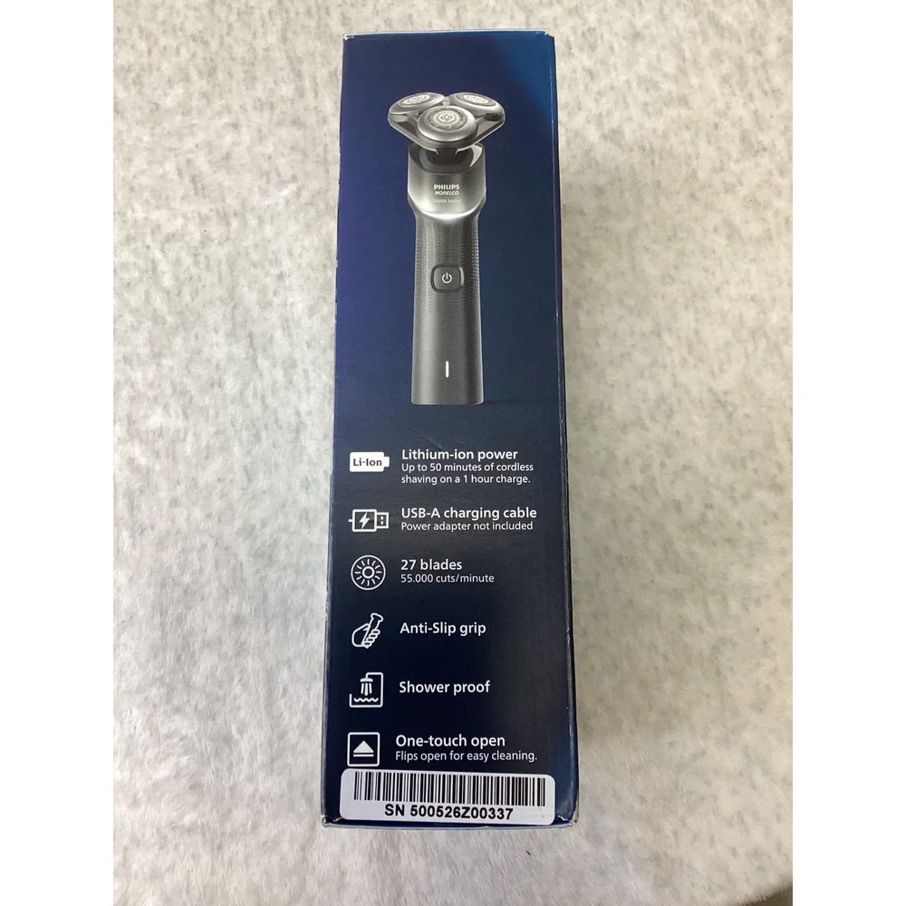 Philips Norelco Shaver 5000X Series X5004/84 Wet Dry Electric Shaver New..